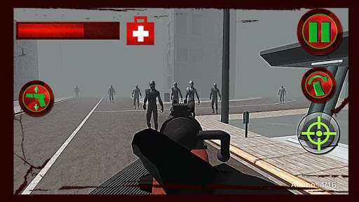 Zombie Defense Dead Target 3D
