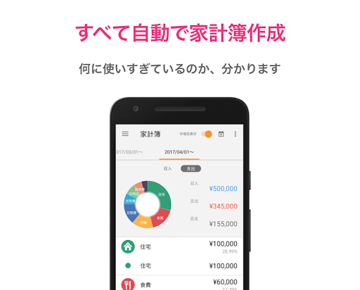 マネーフォワード for 徳島大正銀行 Screen 2