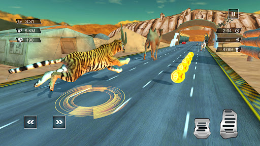 Animal Race in Endless Highway