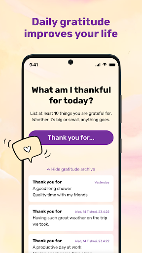 Android application Good Point screenshort