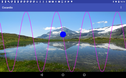 Android application CoCardio screenshort