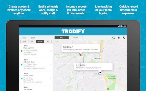 Tradify - Job management from quoting to invoicing 5.69.0 screenshots 13