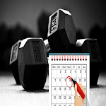 Cover Image of ดาวน์โหลด Fitness Workout Calendar  APK