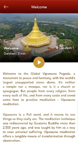 Global Vipassana Pagoda Screen 2