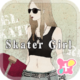 Cool wallpaper-Skater Girl- icon