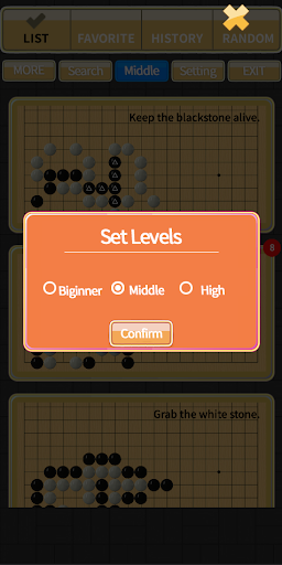 Go problems - Go game