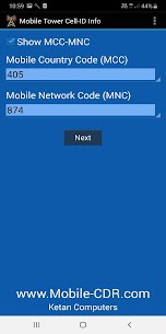 تحميل برنامج cellid info apk 5