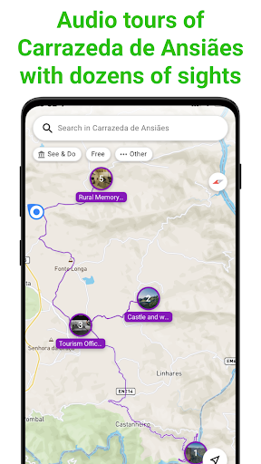 Android application Carrazeda de Ansiães Guide screenshort