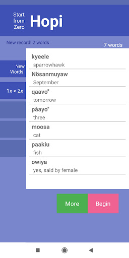 Android application StartFromZero Hopi screenshort