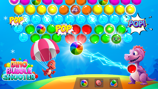 Dinos Rescue : Aim Bubbles Pop Screenshot