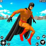 Cover Image of Télécharger Miami Rope SpiderHero:City War 1.3 APK
