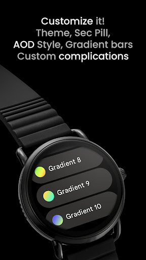 Dash Digital Watch face Screen 3