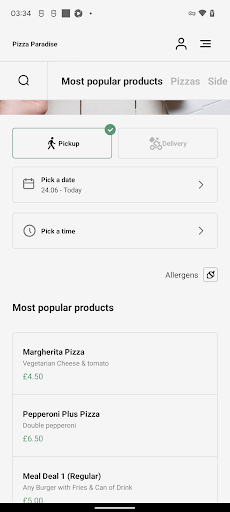 Pizza Paradise Screen 3