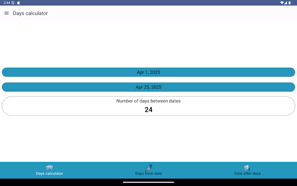 #5. Date Calculator (Android) Podle: michael_el