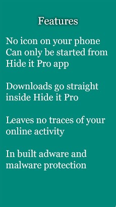 vBrowser for Hide it Proのおすすめ画像3