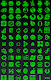 screenshot of 1-BIT GREEN Icon Theme