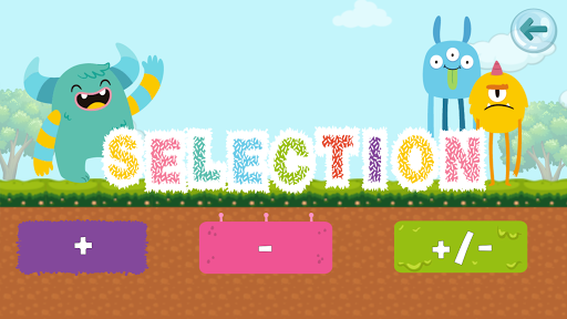 Fun Monster Math: Primary Math Screen 2