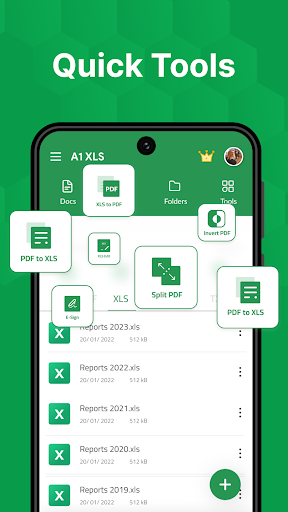 XLSX Viewer: XLS Reader Screen 2