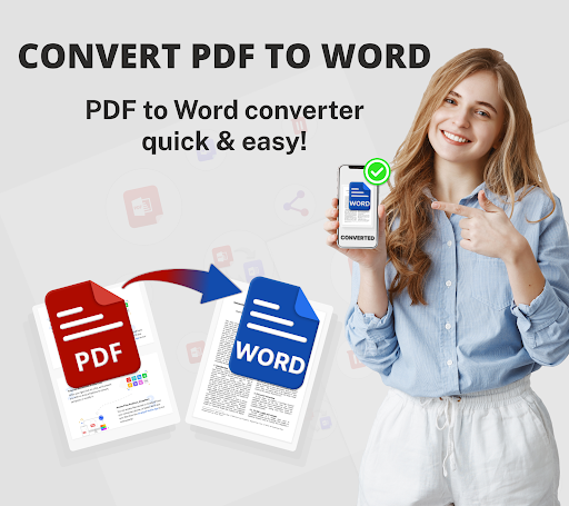 Android application Pdf to Word: Pdf Converter App screenshort