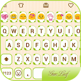 Cute Green Emoji Keyboard icon