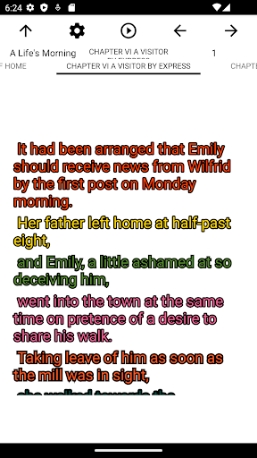 Book: A Lifes Morning Screen 2
