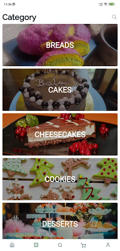 Ruchi Bakes Screen 2