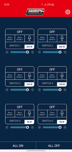 Android application MPS Switch screenshort