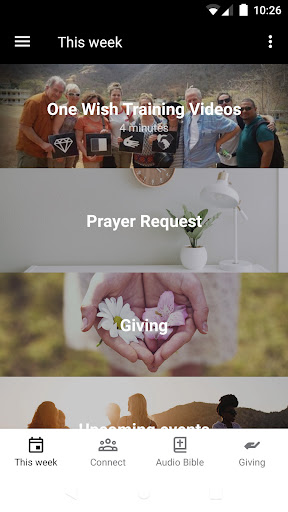 Android application One Wish 4 You screenshort