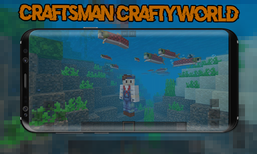 لعبه Craftsman Crafty World apk مهكر0