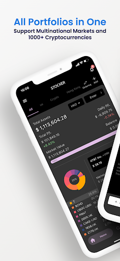 Android application StockerX | Portfolio Manager screenshort
