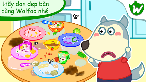 Wolfoo Dọn Dẹp Nhà Cửa Mod All Apk + iOS