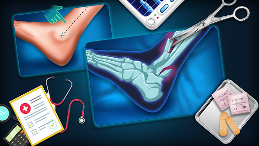 Captura 19 Foot Clinic Doctor Care Games android