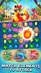 Monster Tales: Match 3 Puzzle