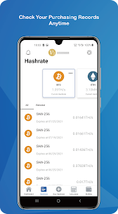 Hashshiny Bitcoin Cloud Mining App For Android and Huawei 2