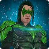 Knight Wing Hero vs Bat Villain: Justice Battle icon