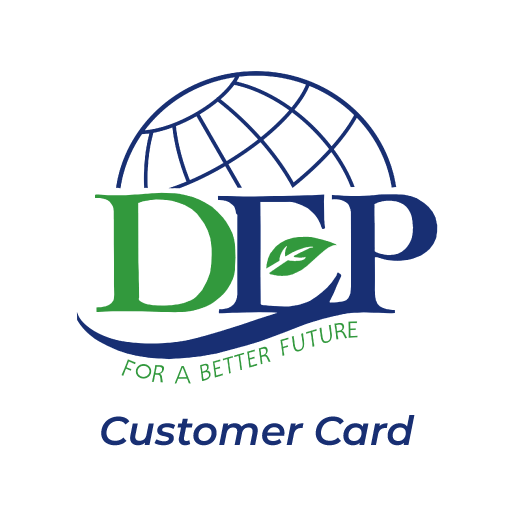 DEP Customer Card System logo