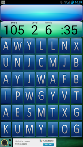 Android application Words A Minute screenshort