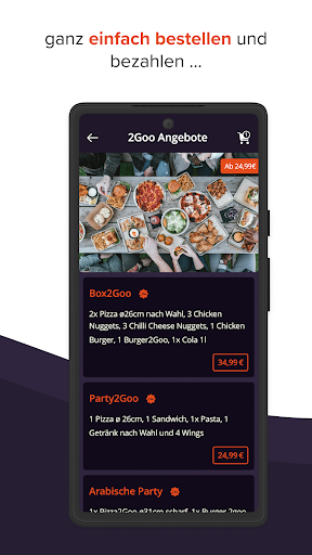 Pizza2goo Screen 3