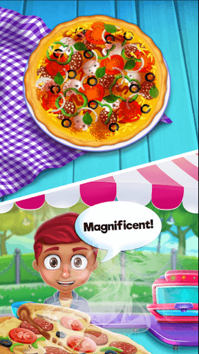 Android application Pizza Cooking screenshort