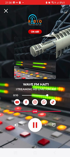 Wave FM Haitiのおすすめ画像2