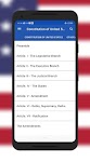 screenshot of USA Constitution - Edu Guide