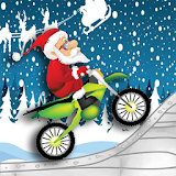 Santa Claus Motorcycle icon
