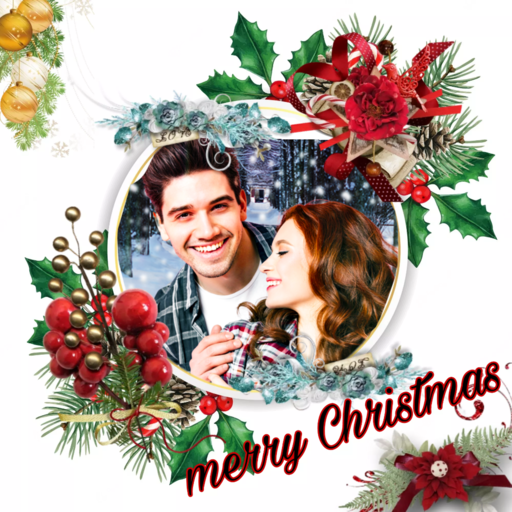 Merry Christmas Photo Frame