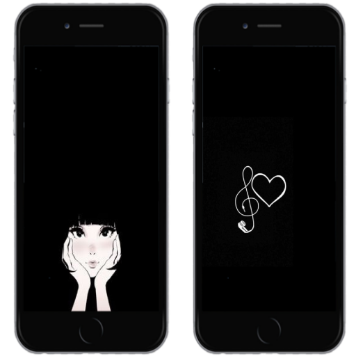 Download Wallpaper Black Cute Free for Android - Wallpaper Black Cute APK  Download 