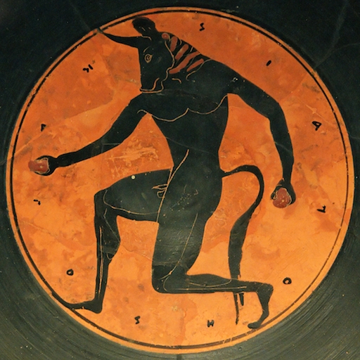 Logo Shadow Of The Minotaur: Latin