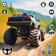 Monster Truck Stunt -Car Crash app icon