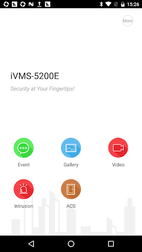Android application iVMS-5200E screenshort