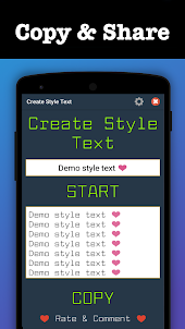 Create Style Text Repeater