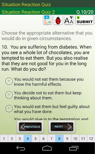 Interview Situation Quiz Screen 3