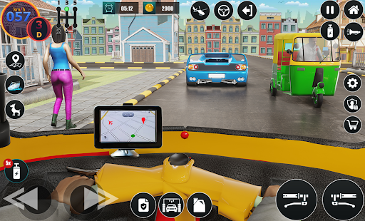 Tuk Tuk Ricksha Car Game Screen 2